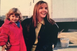 Ashley with Diane Keaton in Lemon Sisters, 1989.